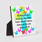 キリスト教の精神の果実 フォトプラーク (正面)