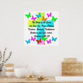 キリスト教の精神の果実 ポスター (キッチン)