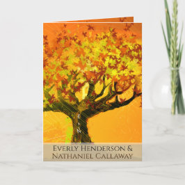 キリスト教の結婚式招待状二人は一つになる 招待状