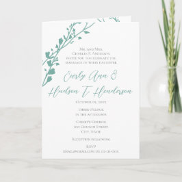 キリスト教の結婚式招待状 – 二人が一つになる 招待状