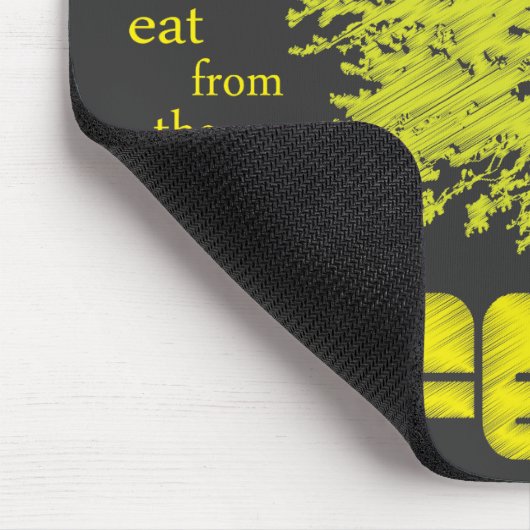 キリスト教の聖なる書物、経典のmousepadまたはマウスマット生命の樹 マウスパッド (コーナー)