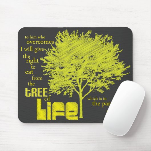 キリスト教の聖なる書物、経典のmousepadまたはマウスマット生命の樹 マウスパッド (マウス)