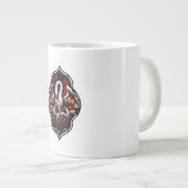 キリスト教の聖ペリカンの寓意 ジャンボコーヒーマグカップ (正面右)