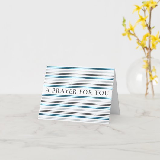 キリスト教の聖句のための祈りの言葉が良くなる カード (黄色い花)