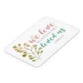 キリスト教の聖句冷蔵庫 マグネット (左側)