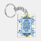 キリスト教の聖句 キーホルダー (正面左)