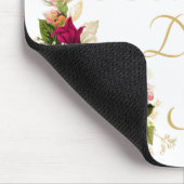 キリスト教の聖句：主への信頼と善を行う マウスパッド (コーナー)