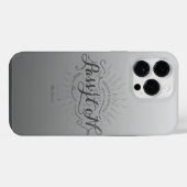 キリスト教の聖句 iPhoneケース (裏面横)