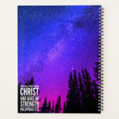 キリスト教の聖書の一節なら何でもできる プランナー手帳 (裏面)