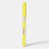 キリスト教の聖書の節 黄色いモノグラム Case-Mate iPhoneケース (裏面 / 右)