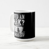 キリスト教の聖書の聖句は箱舟が必要か?私ノア・ガイ コーヒーマグカップ (正面左)