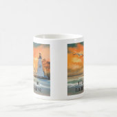 キリスト教の聖書の聖句は、あなたの光を輝かせるマグカップ コーヒーマグカップ (中央)