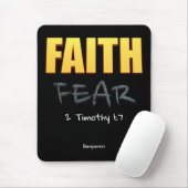 キリスト教の聖書の聖句を恐れる信仰 マウスパッド (マウス)