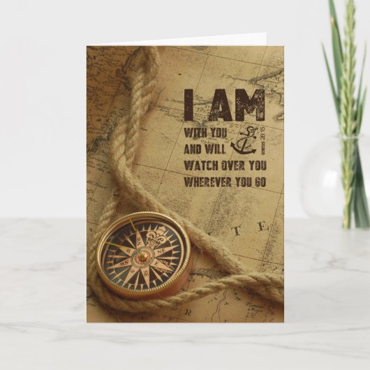 キリスト教の聖書の聖句カード創世記28 カード (正面)