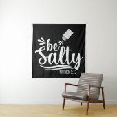 キリスト教の聖書の聖句マタイ5:13 タペストリー (インサイチュ)