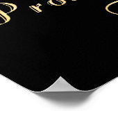 キリスト教の聖書の聖句 – 箴言3:5-6 ポスター (角)