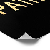 キリスト教の聖書の聖句 – 箴言3:5-6 ポスター (角)