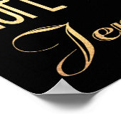 キリスト教の聖書の聖句 – Jeremiah 29:11 ポスター (角)