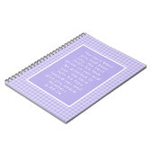 キリスト教の聖書の詩のデザイン ノートブック (左側)