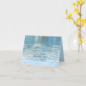 キリスト教の聖書の詩のノートカ空白のード カード (黄色い花)