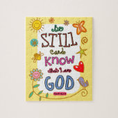 キリスト教の聖書の詩の聖なる書物、経典の文字の落書き ジグソーパズル (縦)