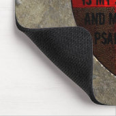 キリスト教の聖書の詩の賛美歌の28:7の主。.myの強さ マウスパッド (コーナー)