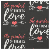 キリスト教の聖書前向き詩を愛す感動的る ファブリック (クローズアップ)