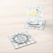 キリスト教の聖書感動的節 スクエアペーパーコースター (インサイチュ)