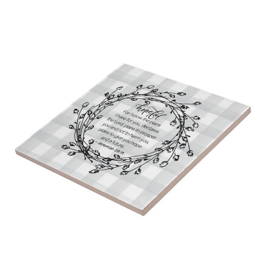 キリスト教の聖書感動的節 タイル (側面)