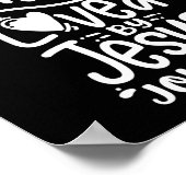 キリスト教の聖書第3章16節 ポスター (角)