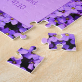 キリスト教の聖書紫色の花を恐れてはいけない ジグソーパズル (側面)