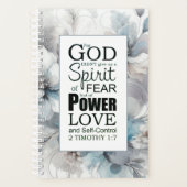 キリスト教の聖書聖なる書物、 経典の聖句 プランナー手帳 (正面)