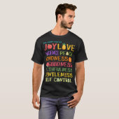 キリスト教の聖書聖句の実 Tシャツ (正面フル)