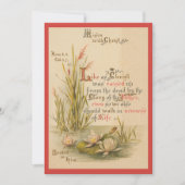 キリスト教の聖書聖句キリストが復活した写真イースター シーズンカード (正面)