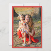 キリスト教の聖書聖句キリストが復活した写真イースター シーズンカード (裏面)