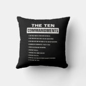 キリスト教の聖書聖句10戒 クッション (裏面)