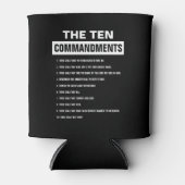 キリスト教の聖書聖句10戒 缶クーラー (正面)