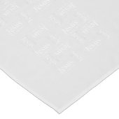 キリスト教の聖職者 ショートテーブルランナー (コーナー)