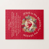 キリスト教の聖降誕祭の理由はイエスだ ジグソーパズル (横)
