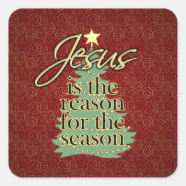 キリスト教の聖降誕祭の理由 スクエアシール