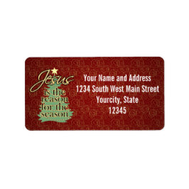 キリスト教の聖降誕祭の理由 ラベル