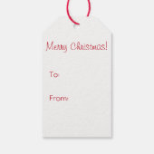 キリスト教の聖降誕祭を聞いて彼を崇拝しよう ギフトタグ (裏面)