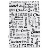 キリスト教の肯定言集 ミディアムペーパーバッグ (裏面)