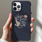キリスト教の花柄 ホープ アンカーズ ソウル Case-Mate iPhoneケース