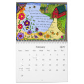 キリスト教の芸術のカレンダー カレンダー (2月 2027)