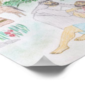 キリスト教の芸術作品 良いサマリア人 ポスター (角)