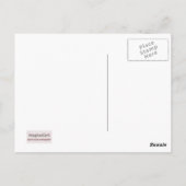 キリスト教の葉書は主が私の力だ ポストカード (裏面)