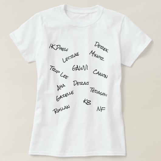 キリスト教の衣類 Tシャツ (デザイン正面)