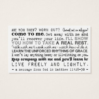 キリスト教の親切の計画法（英訳） カード