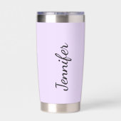 キリスト教の言葉が交わるパーソナライズされた 保温保冷タンブラー (背面)